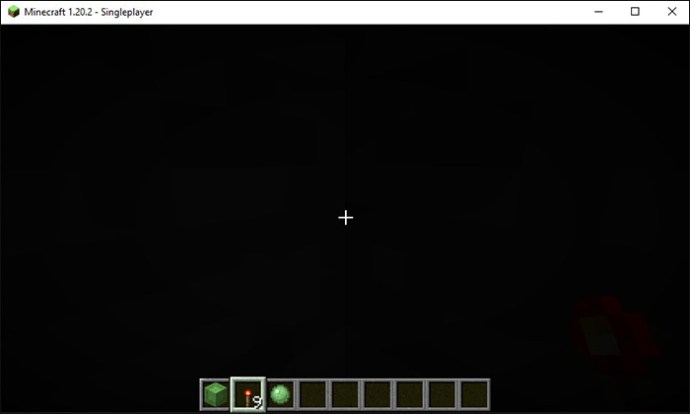 Minecraft; finding slineballs in a dark spot 