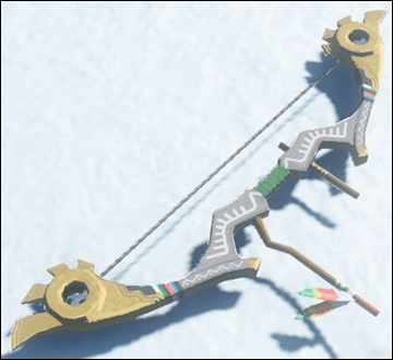 A Falcon Bow in Legend of Zelda: Tears of the Kingdom