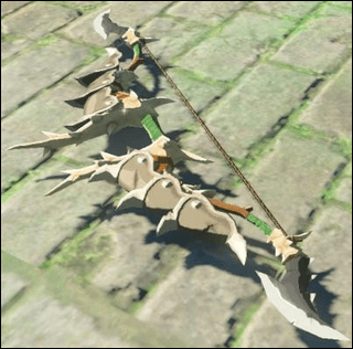 A Steel Lizal Bow in Legend of Zelda: Tears of the Kingdom