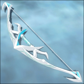 A Zora Bow in Legend of Zelda: Tears of the Kingdom