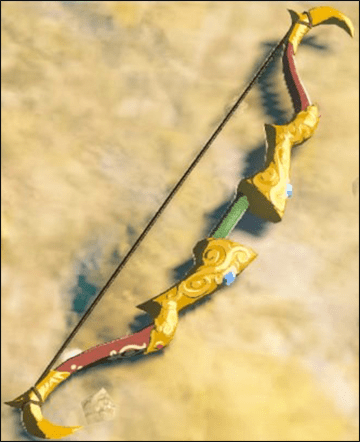 A Gerudo Bow in Legend of Zelda: Tears of the Kingdom