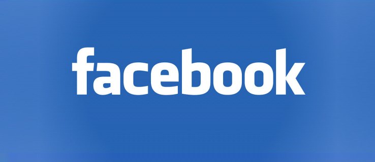 Facebook logo with blue background.