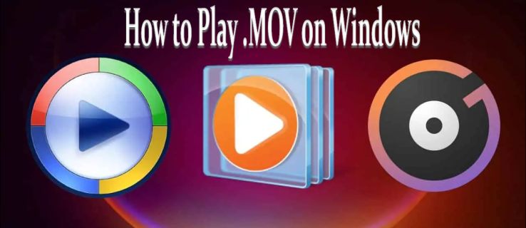 How to Play .MOV on Windows